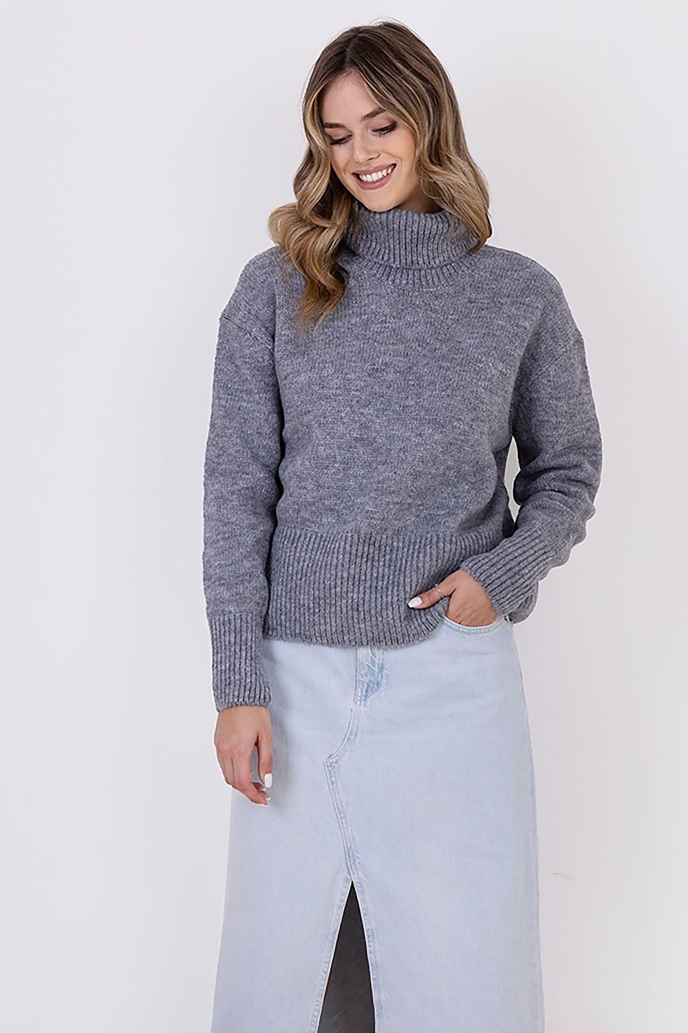 Rollkragenpullover Model 187211 MKM