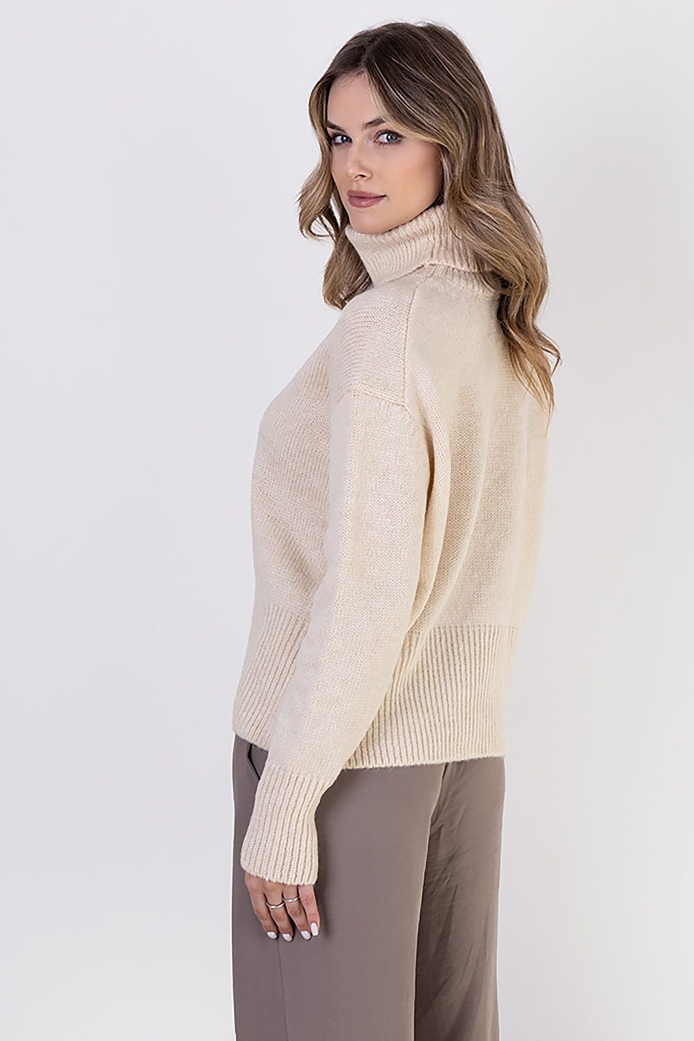 Rollkragenpullover Model 187211 MKM