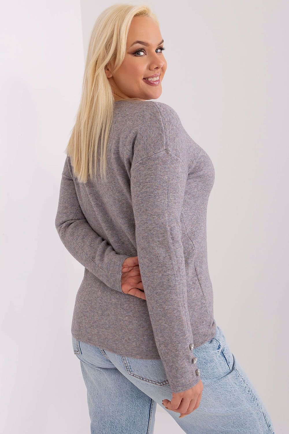 Pullover plus size Model 190091 Factory Price