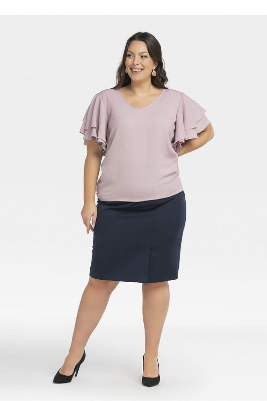 Plus-Size Bluse Model 198327 Karko