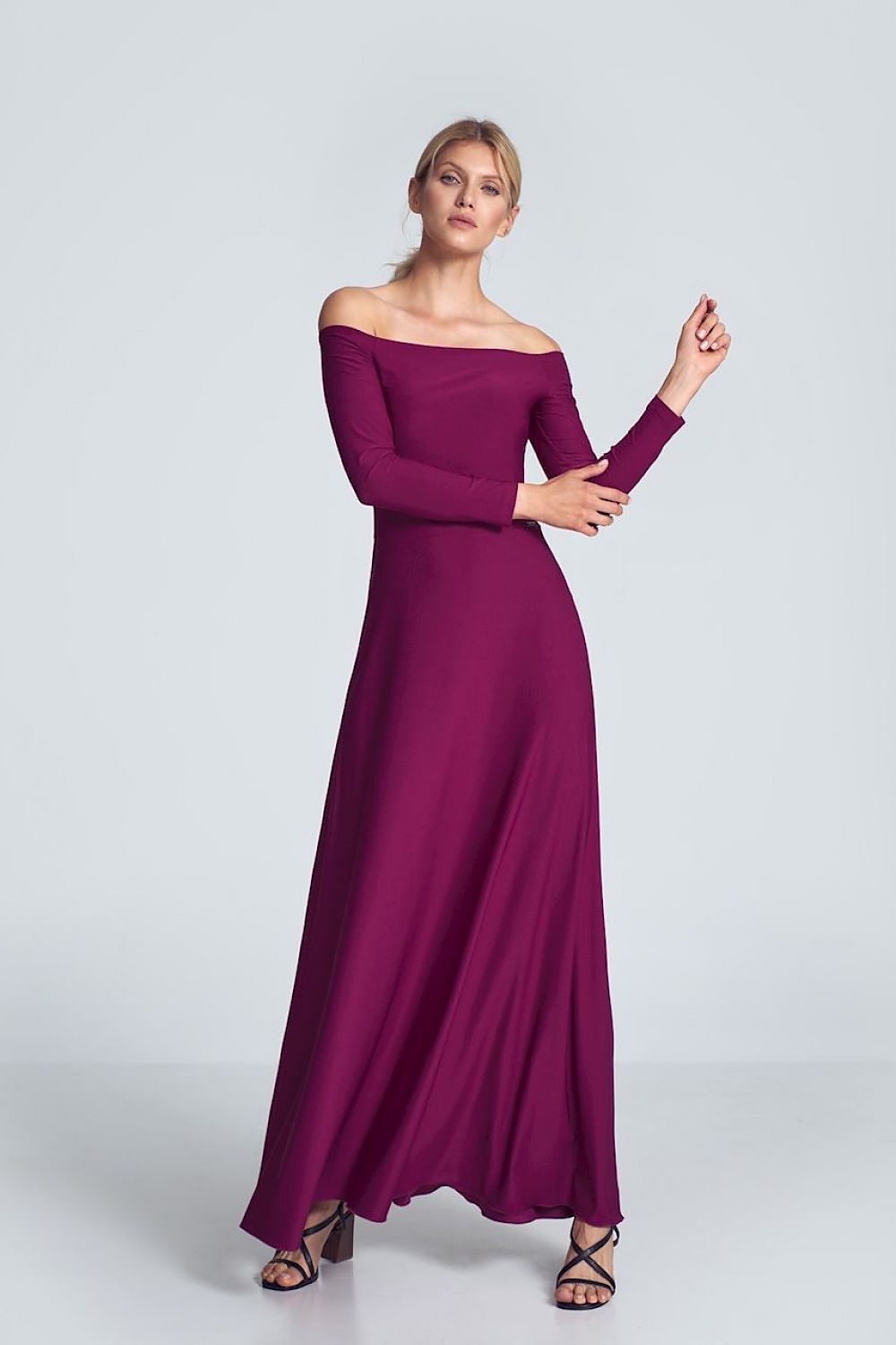 Langes Kleid Model 147924 Figl