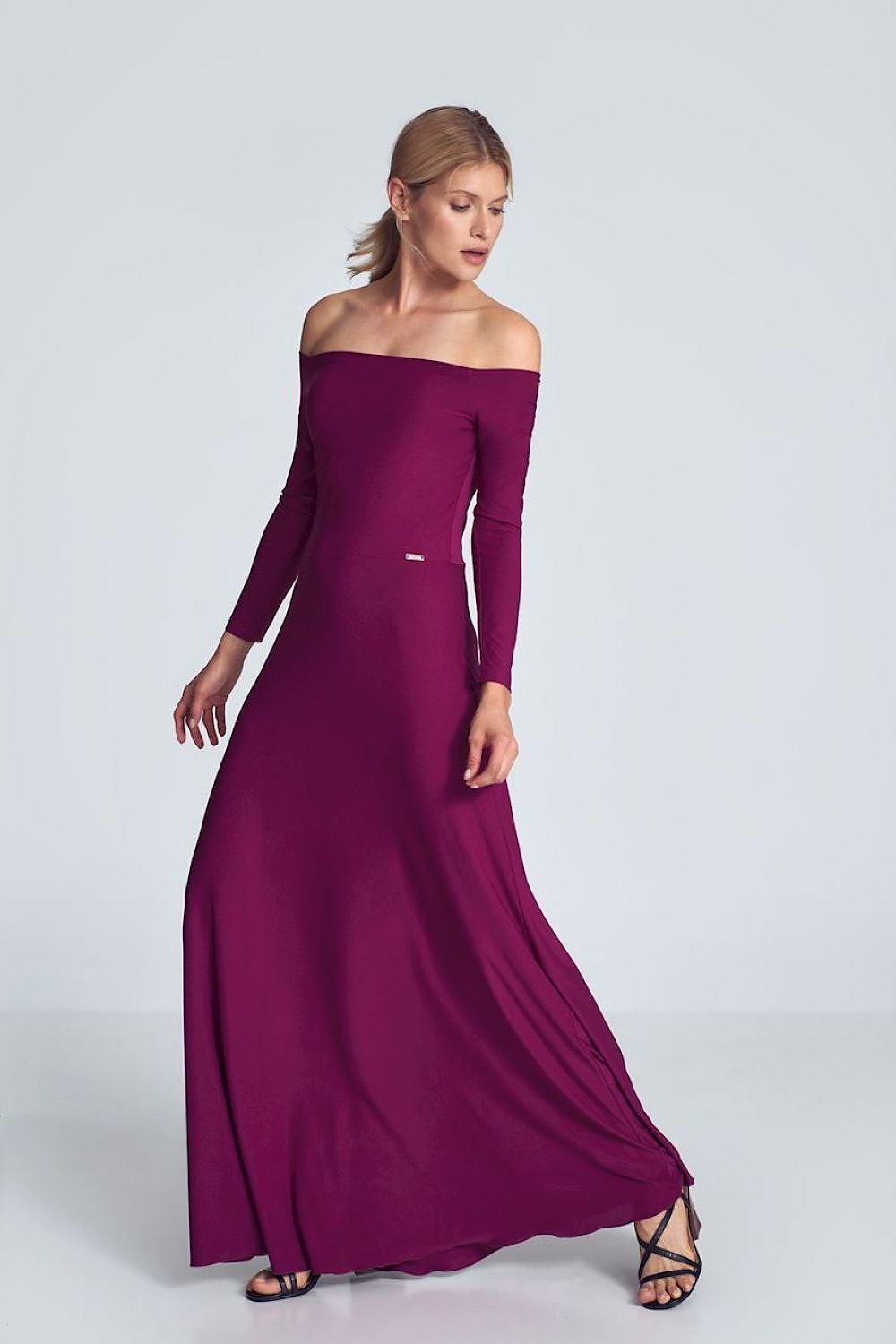 Langes Kleid Model 147924 Figl