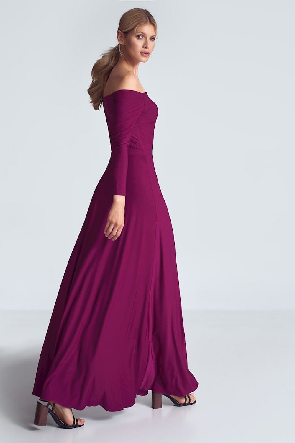 Langes Kleid Model 147924 Figl