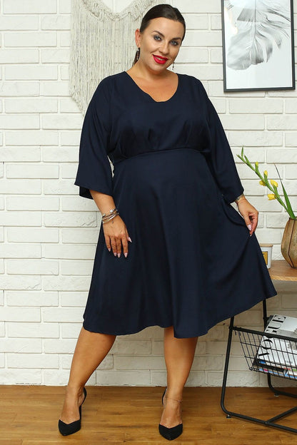 Plus-Size Kleider Model 169252 Karko