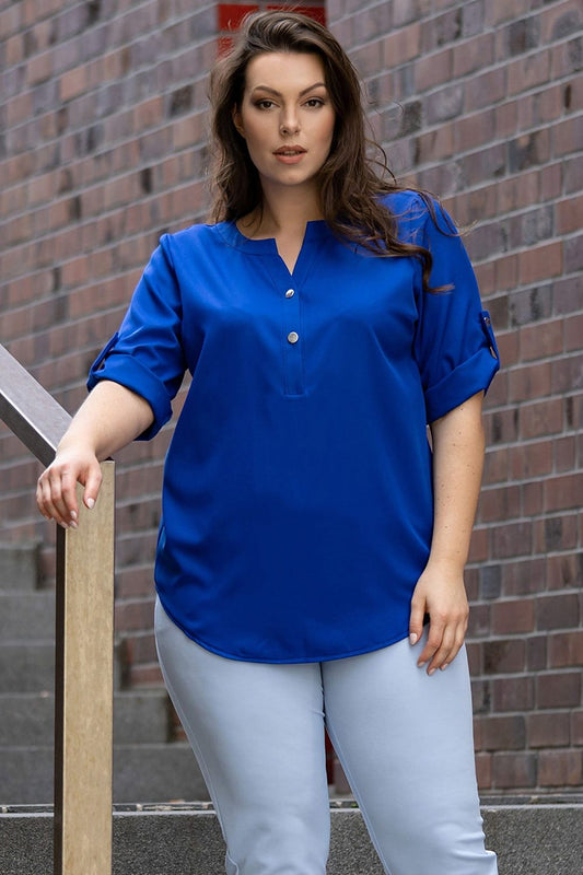 Plus-Size Bluse Model 168991 Karko