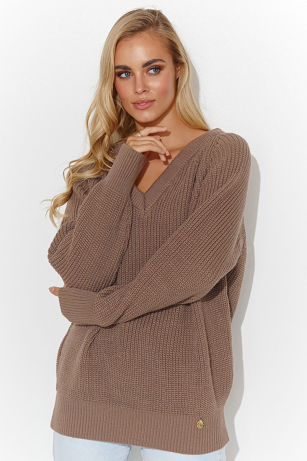 Pullover Model 184787 Makadamia